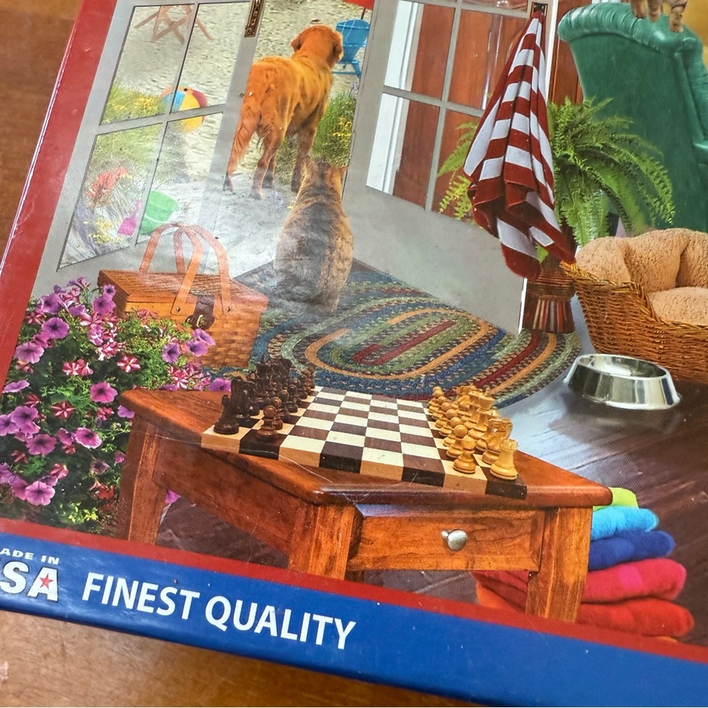 WHITE MOUNTAIN 1000pc Seaside Dreams puzzle - Picture 3 of 10